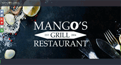 Desktop Screenshot of mangosgrillrestaurant.com